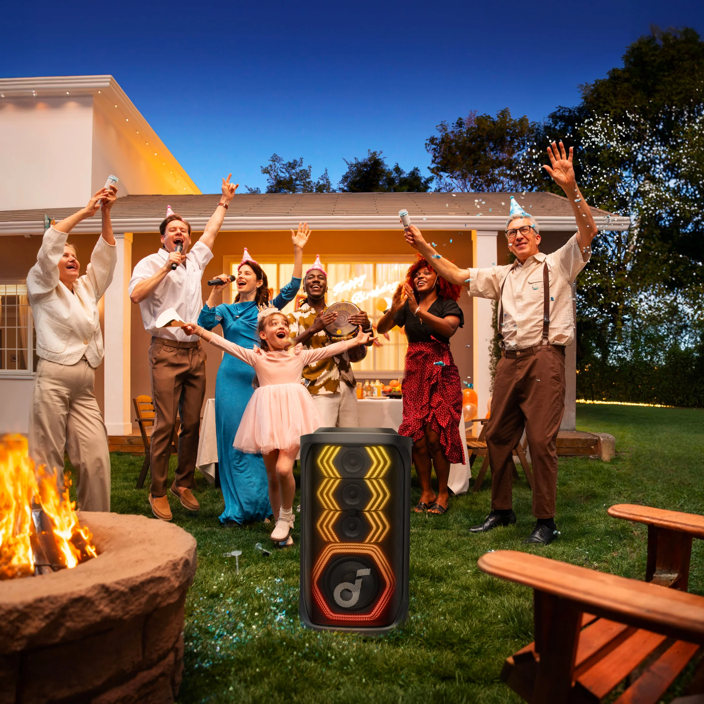 Rave 3S | AI Karaoke Party Speaker with 200W Sound - Image 2