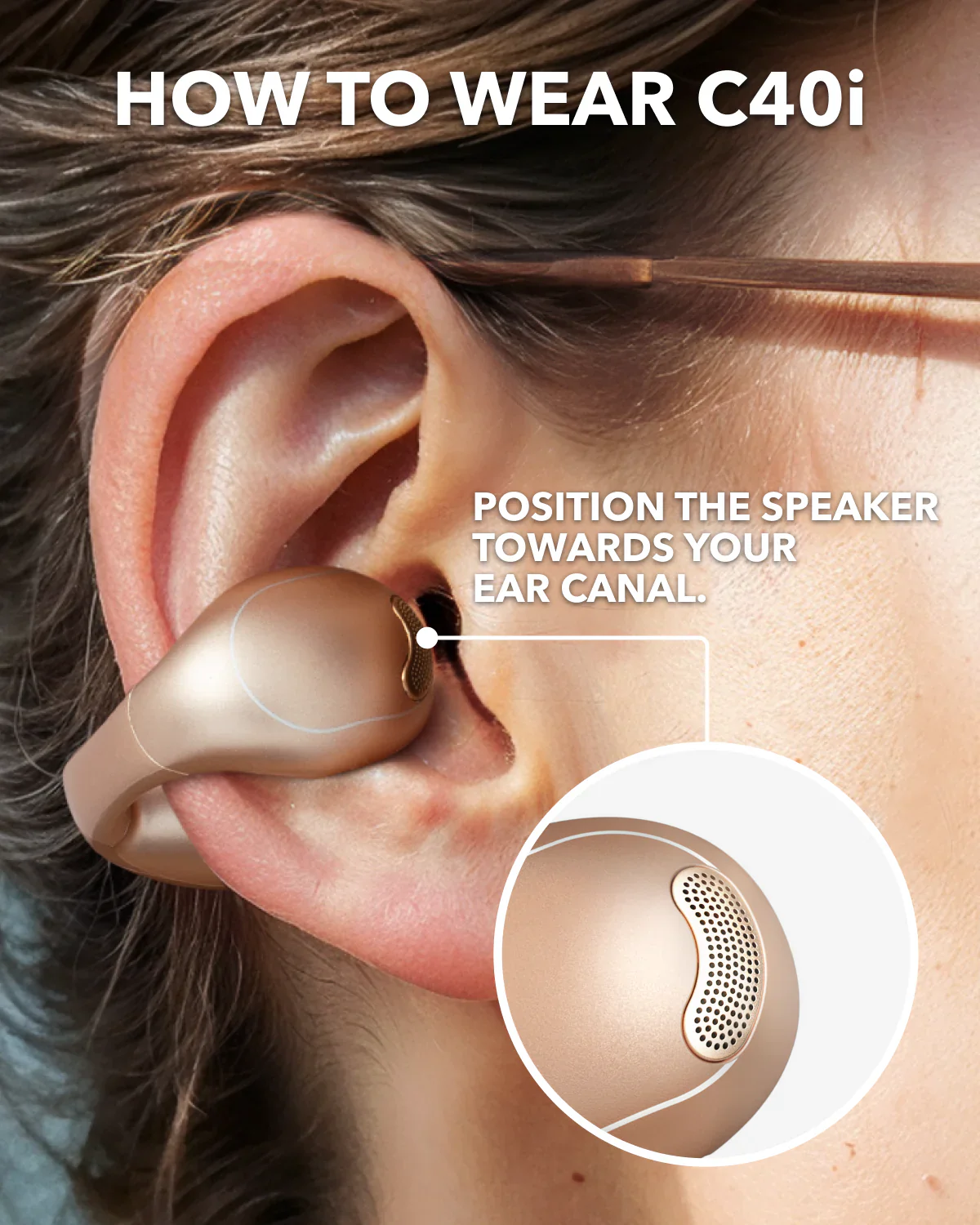 soundcore C40i | Flexible and Comfortable Clip-On Earbuds - Image 8