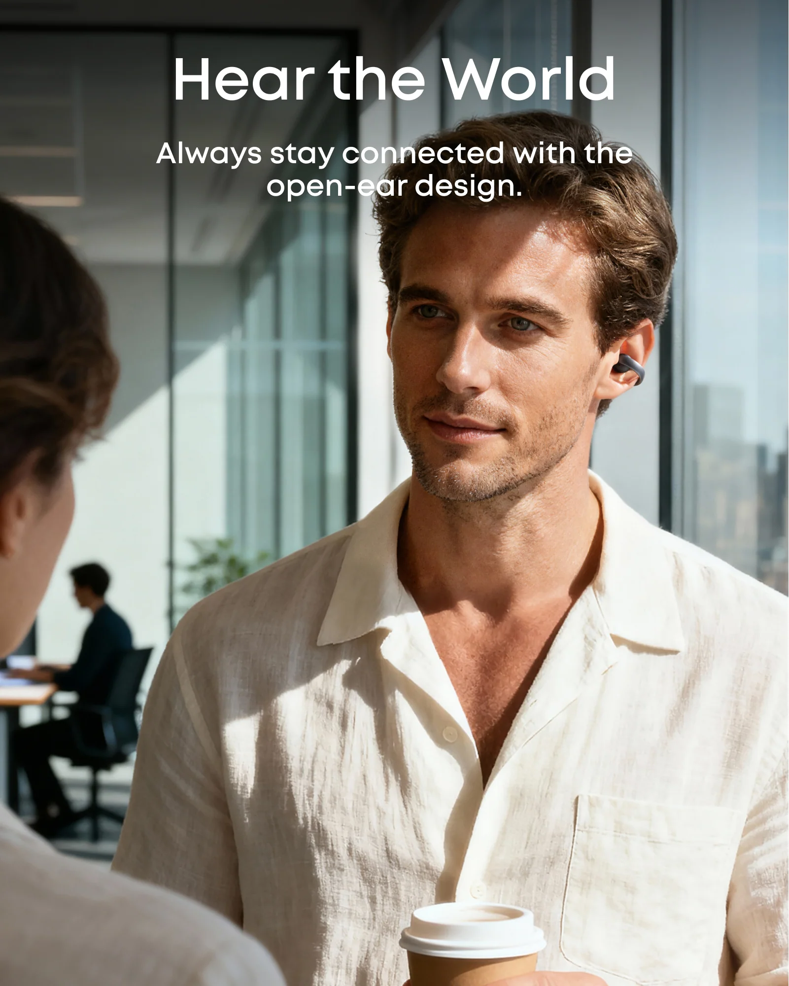 AeroClip |  Open-Ear Clip-On Earbuds with Adaptive Comfort - Image 4
