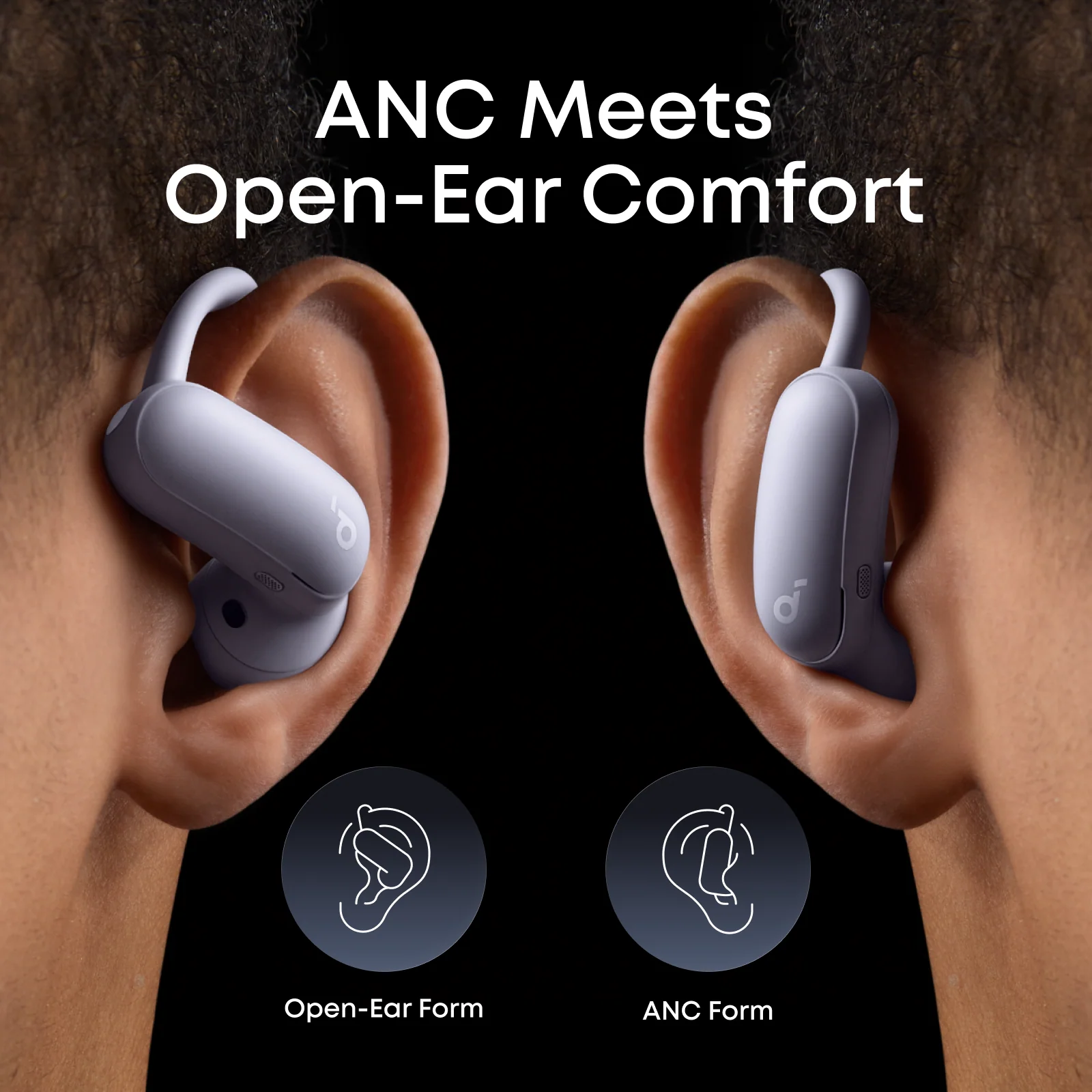 AeroFit 2 Pro|Dual-Form Earbuds with Open-Ear and Active Noise Cancellation Form - Image 16
