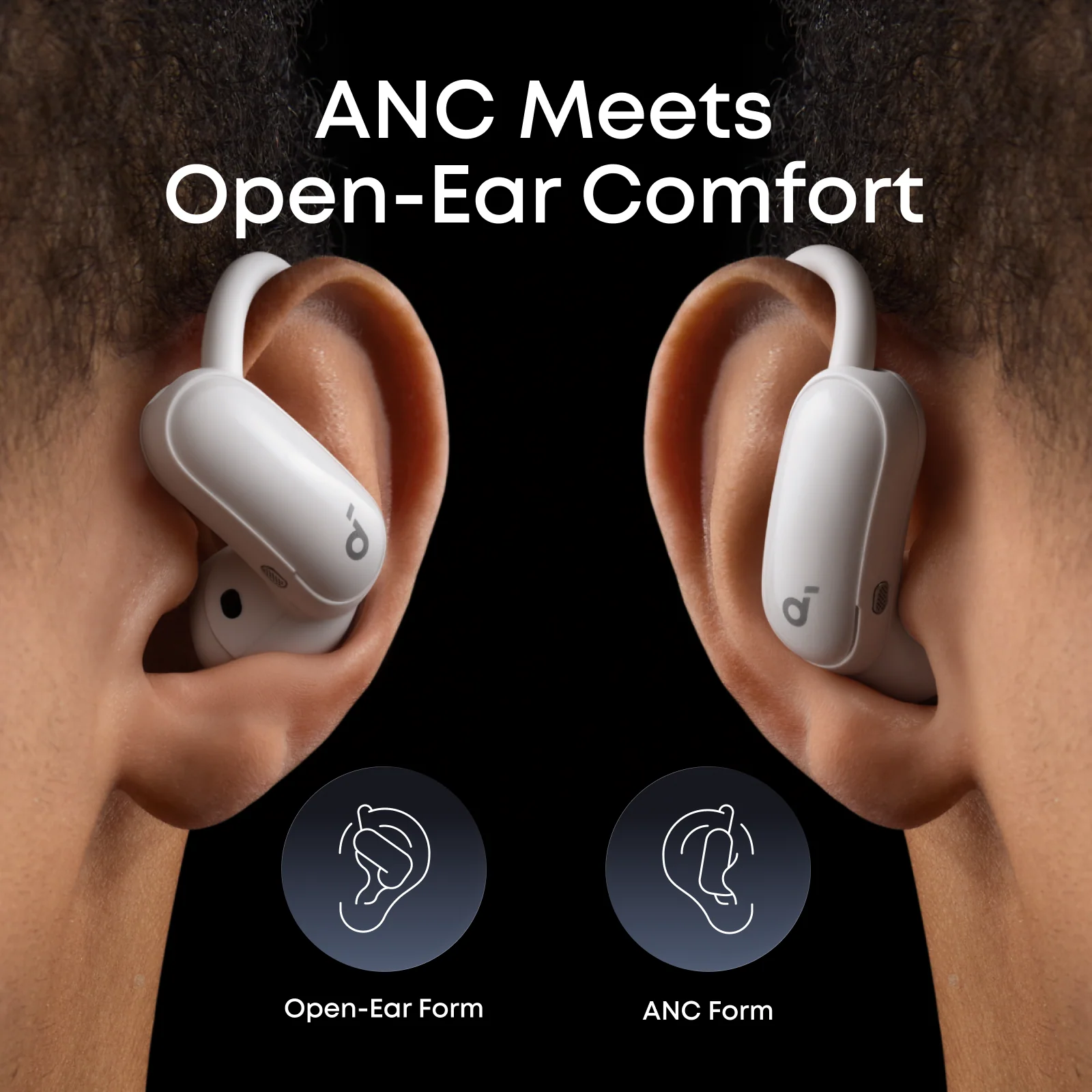 AeroFit 2 Pro|Dual-Form Earbuds with Open-Ear and Active Noise Cancellation Form - Image 9