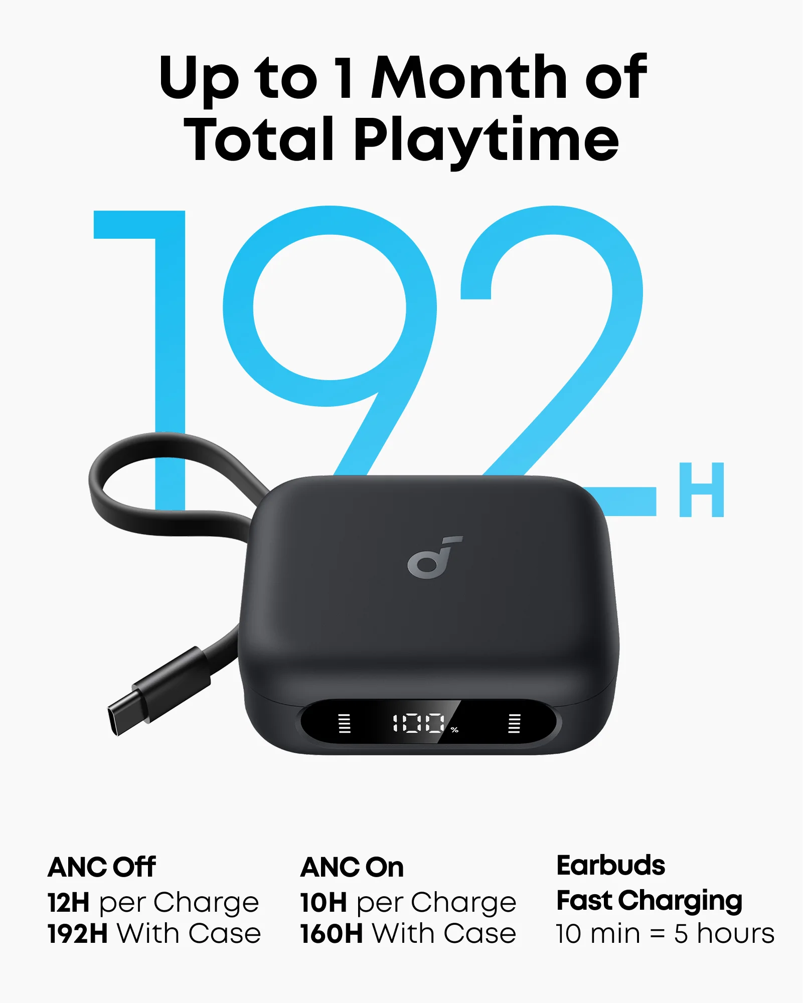 P41i | Wireless Earbuds with Portable Phone Charger (No Lightning Adapter) - Image 3