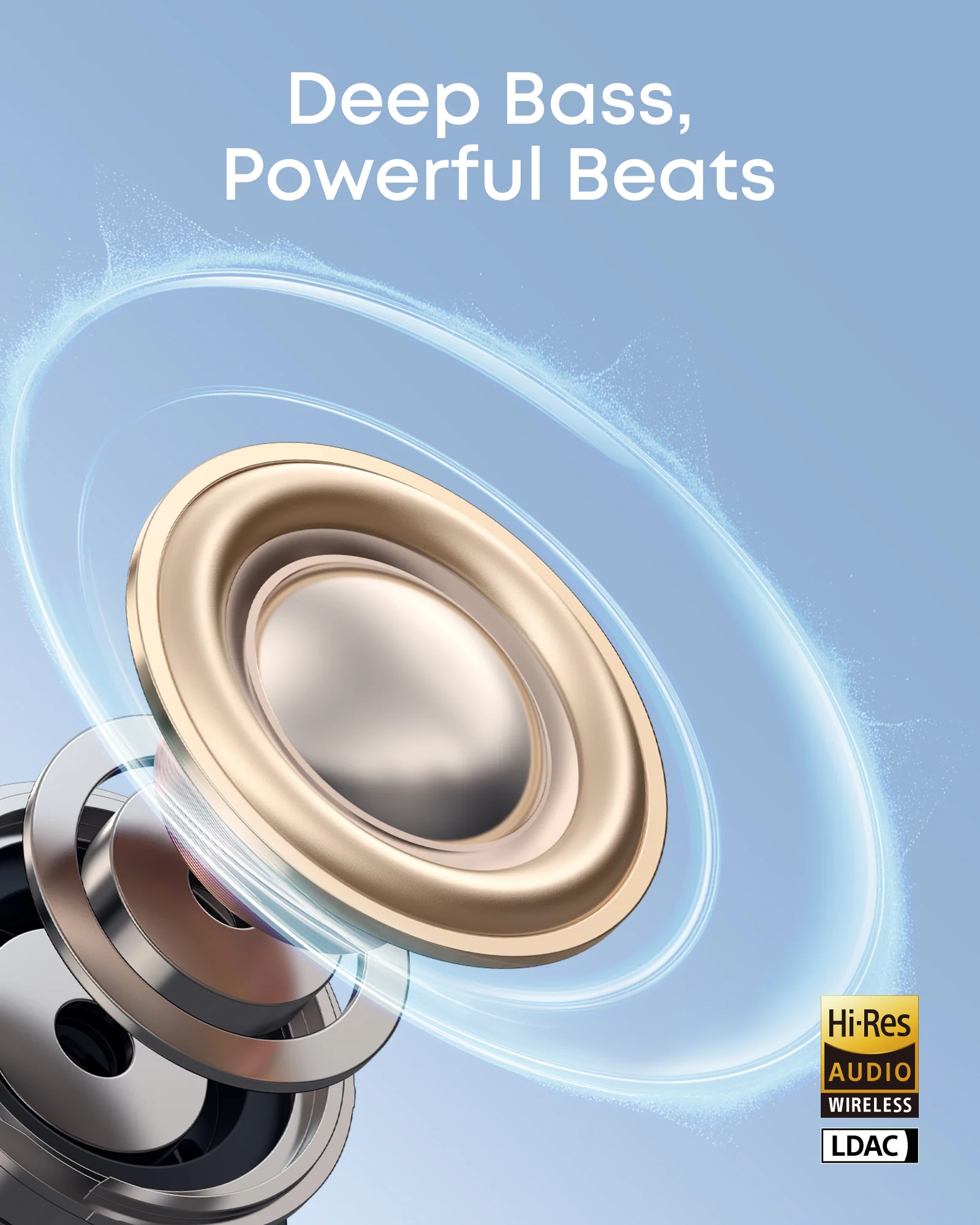 soundcore C50i | Comfortable Clip on Earbuds with Powerful Bass - Image 4