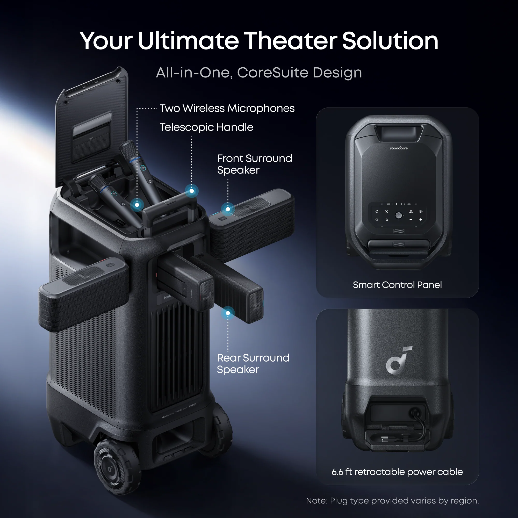 Nebula X1 Pro Projector | World's First Mobile Theater Station - Image 6