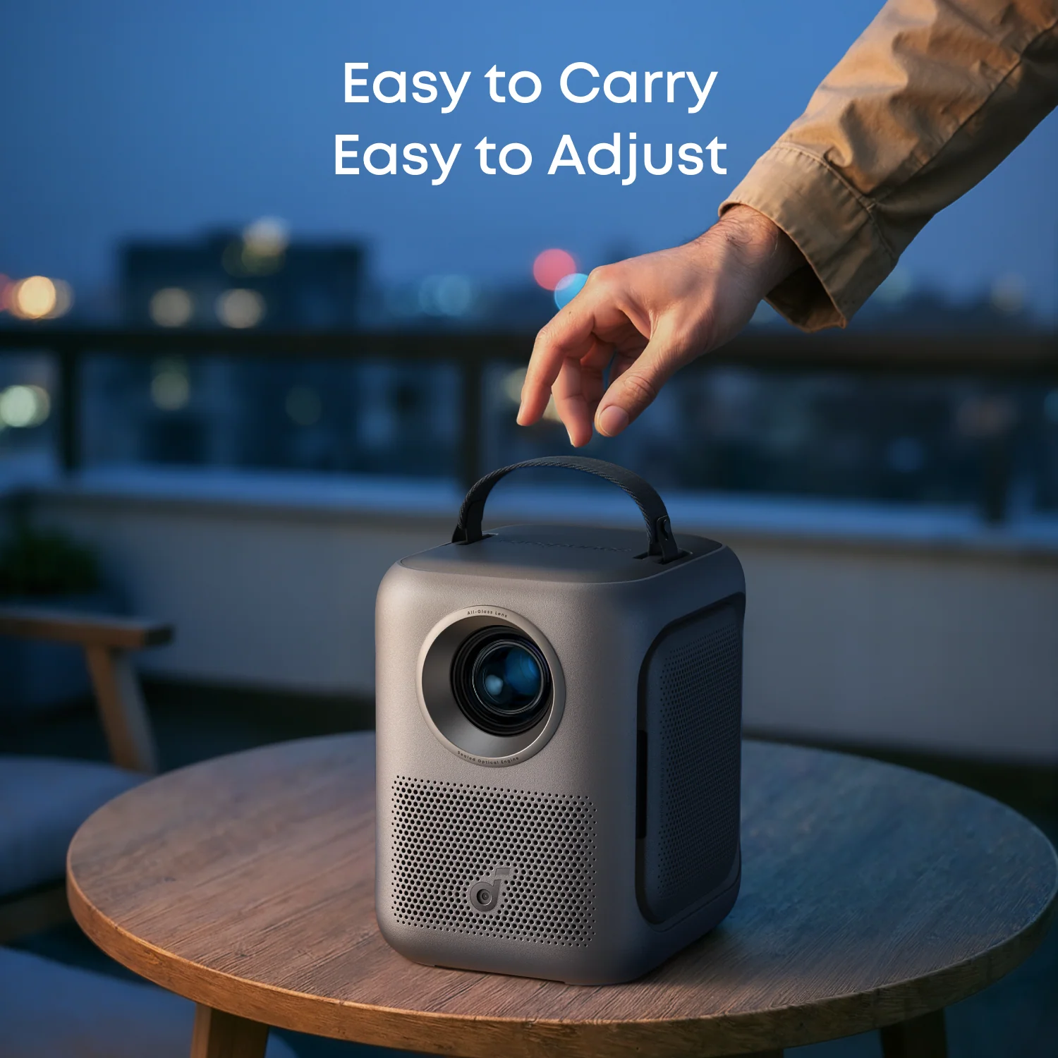 soundcore Nebula P1i | World's First Smart Portable Projector with Flippable Speakers - Image 6