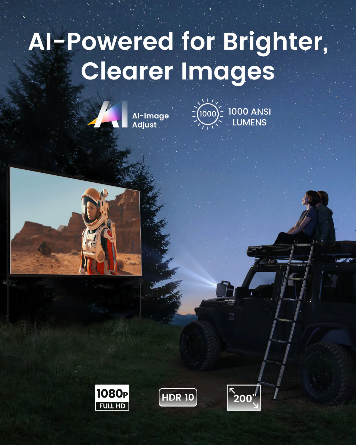 soundcore Nebula Mars 3 | Outdoor Projector with Long Playtime - Image 4