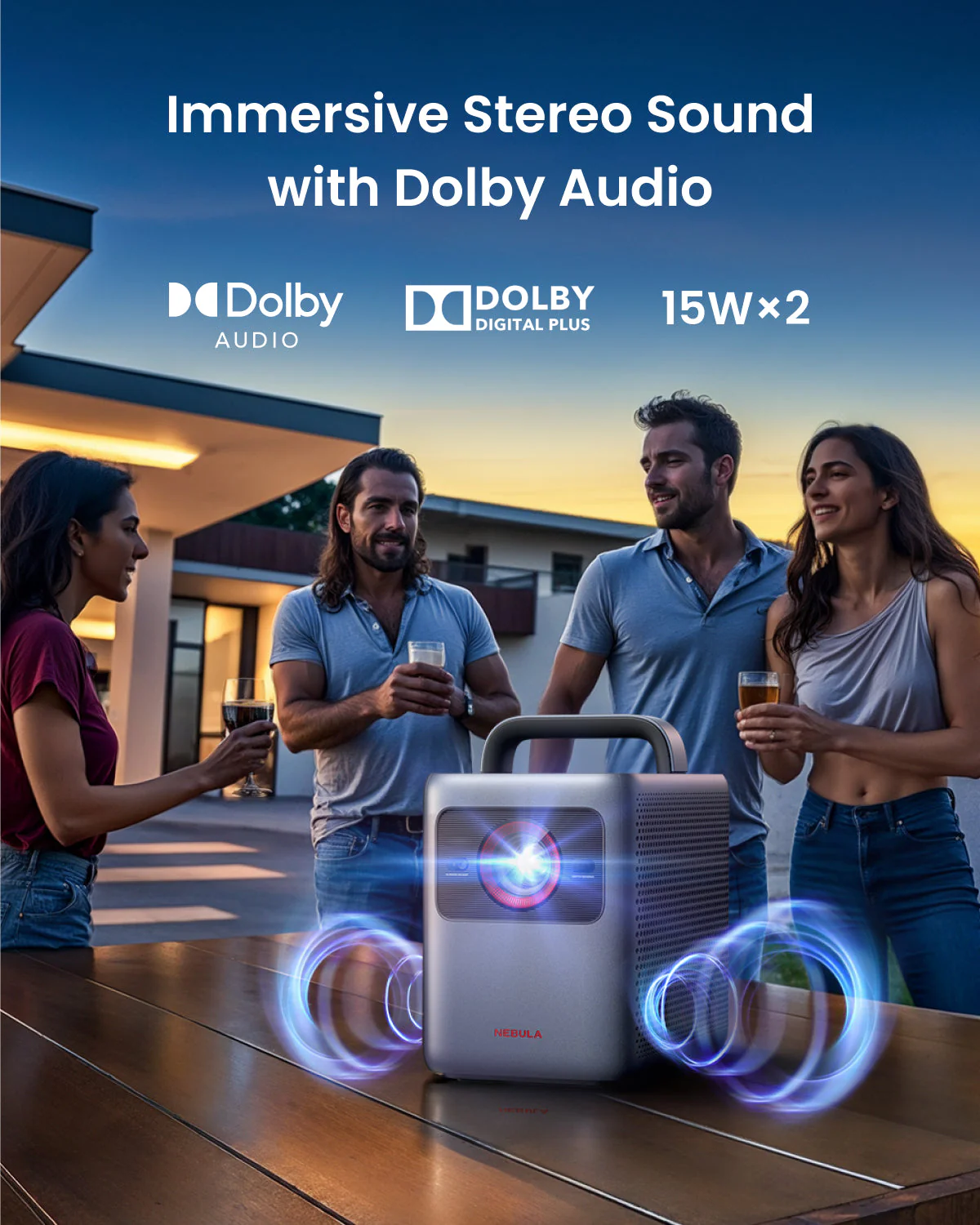 Cosmos 4K SE |  Dolby Vison Projector with Google TV - Image 3