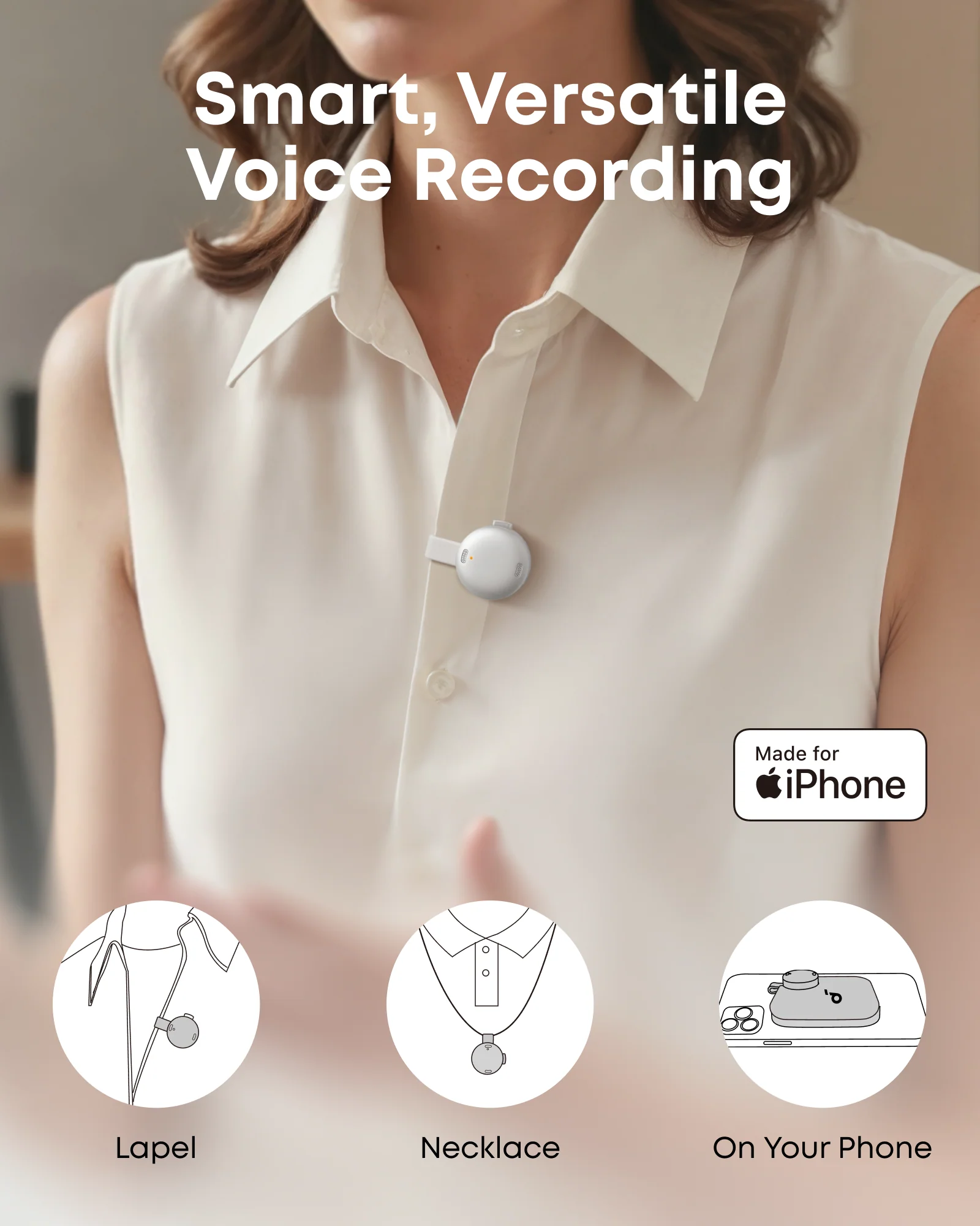 soundcore Work | The World's First Coin-Sized AI Voice Recorder - Image 9