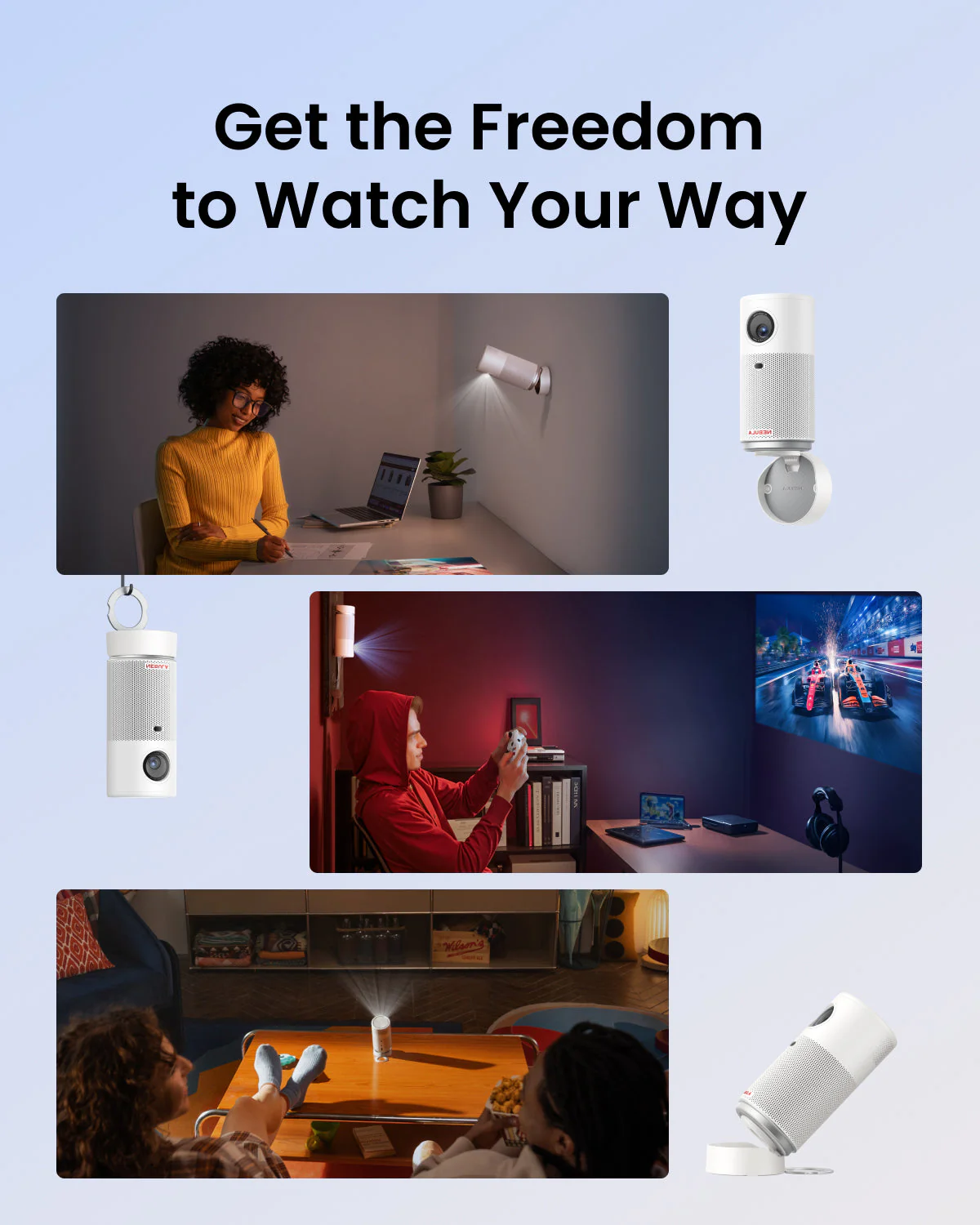 Capsule Air | The World's Smallest Google TV Projector - Image 10