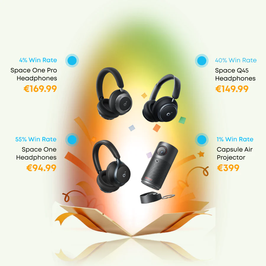 Mystery Box for Only €69.99 During Spring