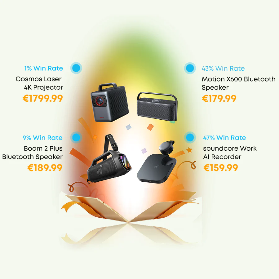 Mystery Box for Only €119.99 During Spring