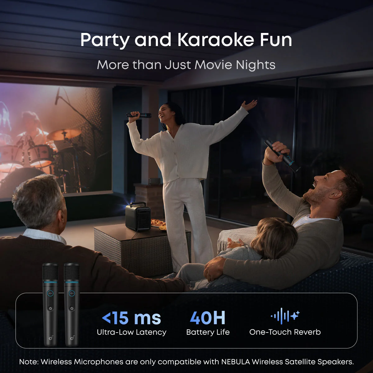 soundcore Nebula X1 Accessory Pack | Ultimate Audio for Movie Nights - Image 5