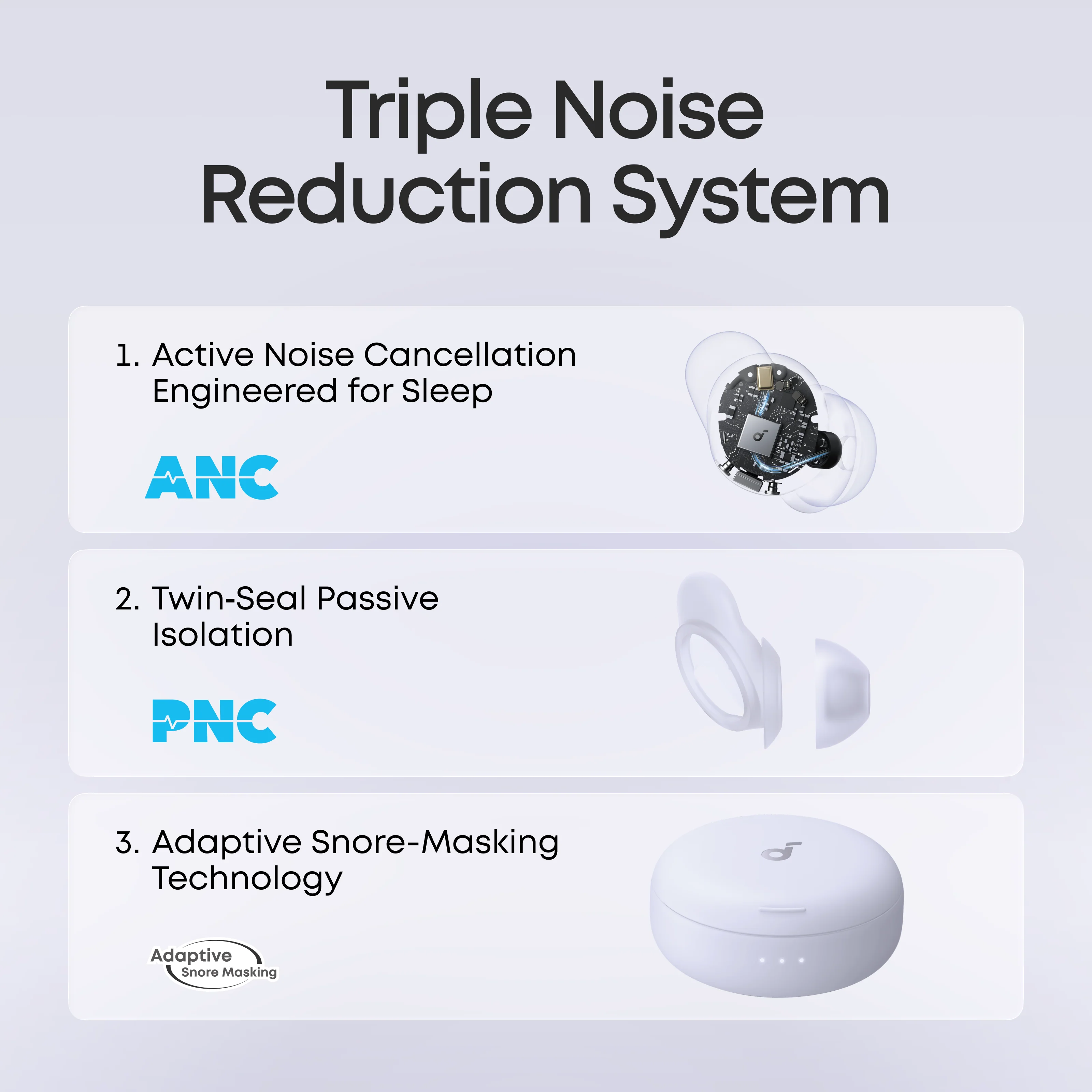 Sleep A30 | The World's First Sleep Earbuds with a Triple Noise Reduction System - Image 20